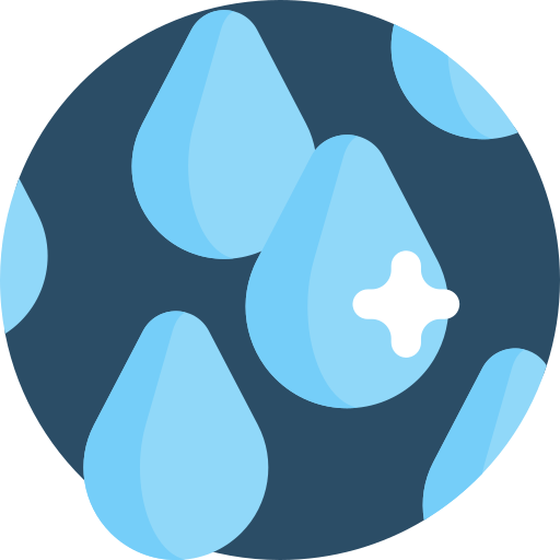Water drops icon